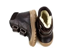 Angulus mørk brun vinterstøvle med TEX